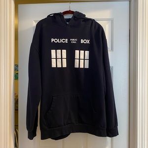 Doctor Who Police Box Hoodie